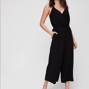 Wilfred Aritzia Black Melodie Jumpsuit Large